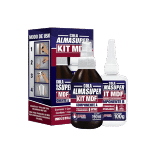 Cola almasuper kit MDF componente A